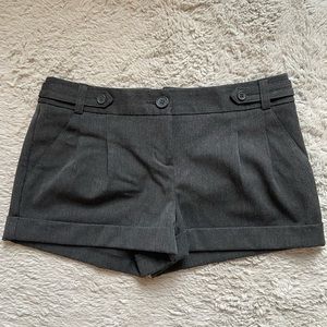 Express brand dark gray dress shorts